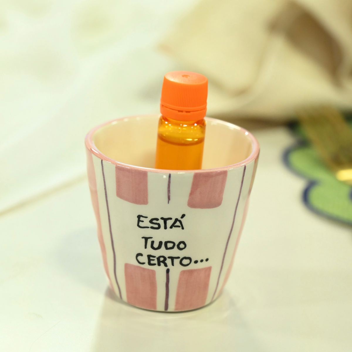 Está tudo certo - Copo de Café Cristina Ferreira