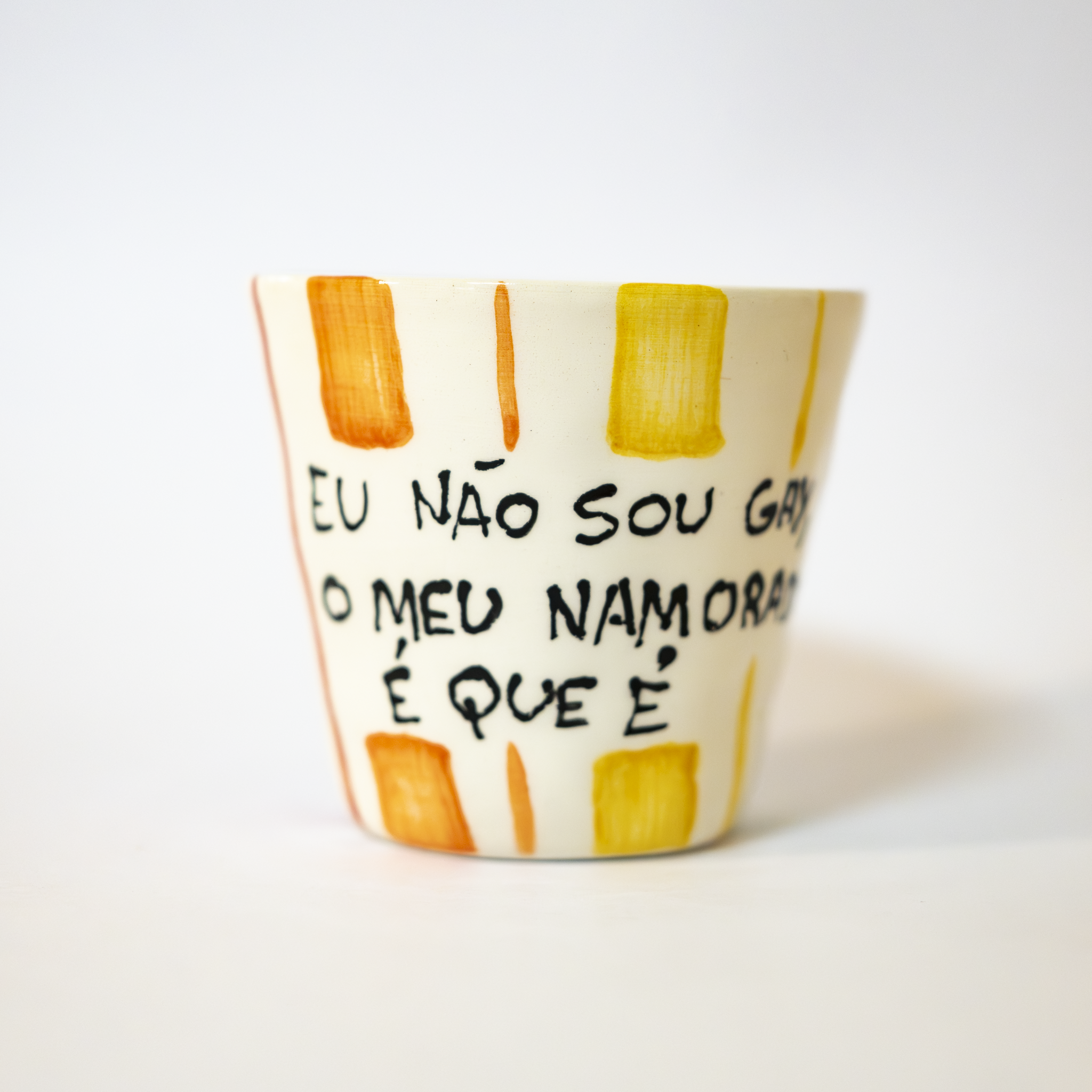 Eu não sou gay, o meu namorado é - Copo de Café