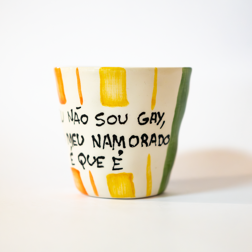 Eu não sou gay, o meu namorado é - Copo de Café